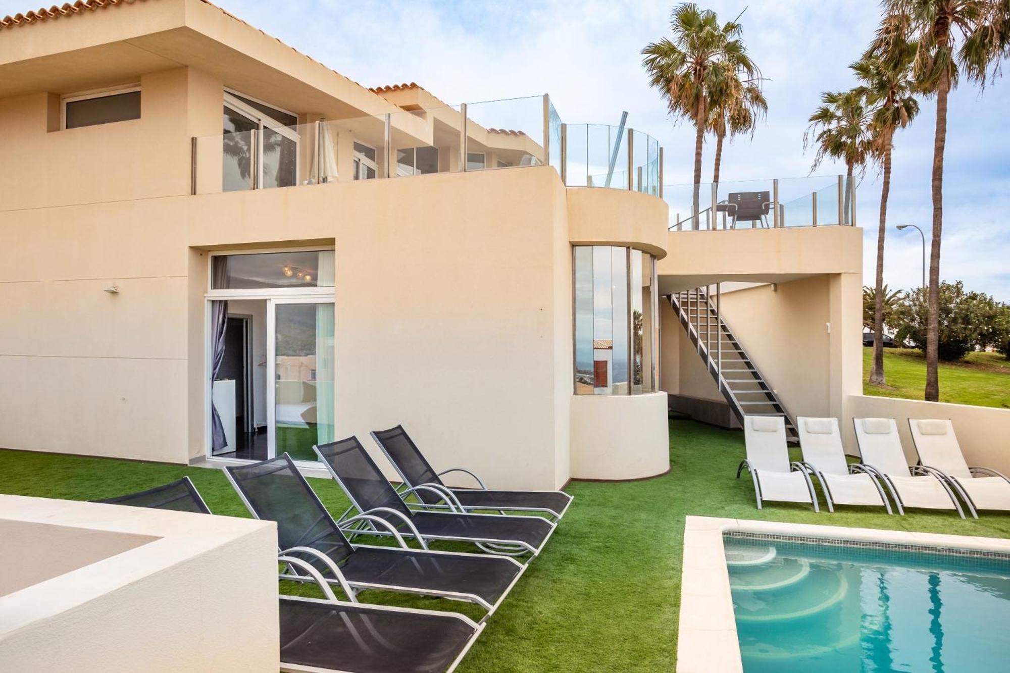 Villa Olbia Charming Dreamview With Jacuzzi Costa Adeje  ภายนอก รูปภาพ