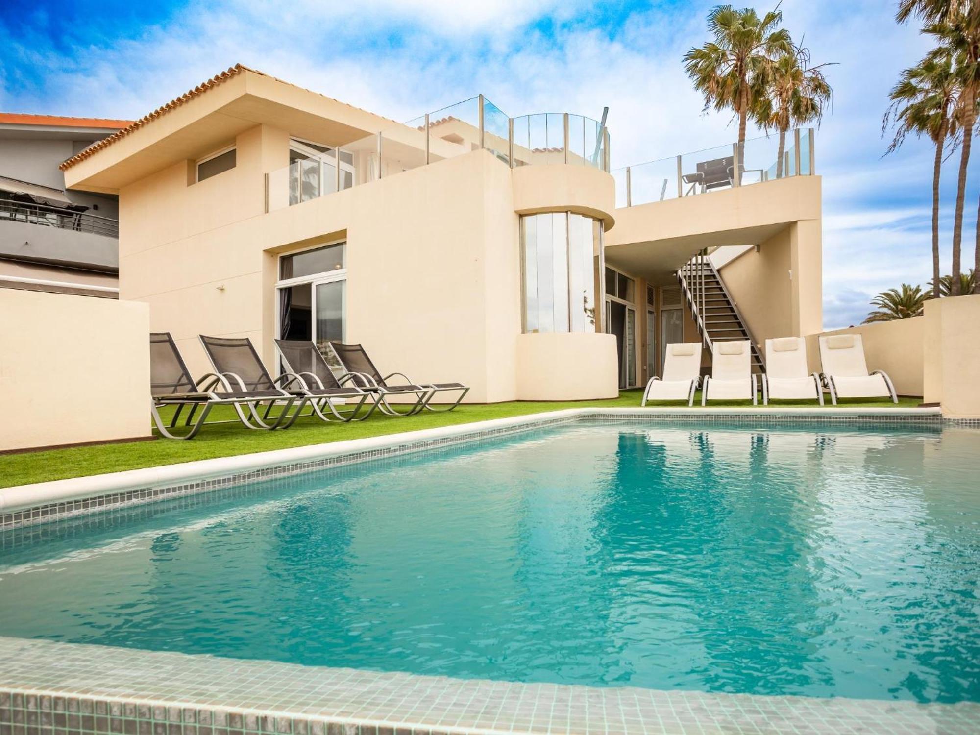 Villa Olbia Charming Dreamview With Jacuzzi Costa Adeje  ภายนอก รูปภาพ